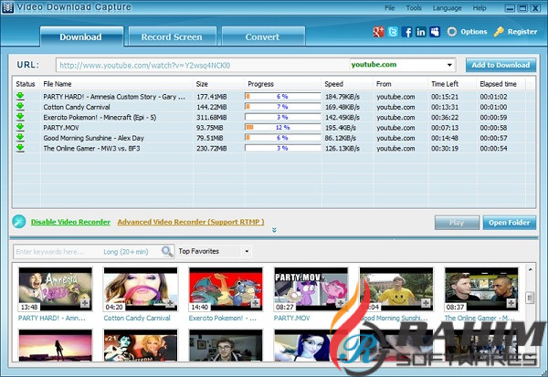 Apowersoft Video Download Capture 6.5 Free Download