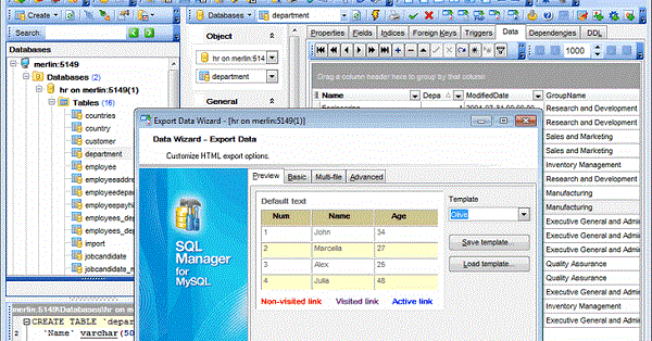 Direct Download EMS SQL Manager for MySQL.5 Multilingual