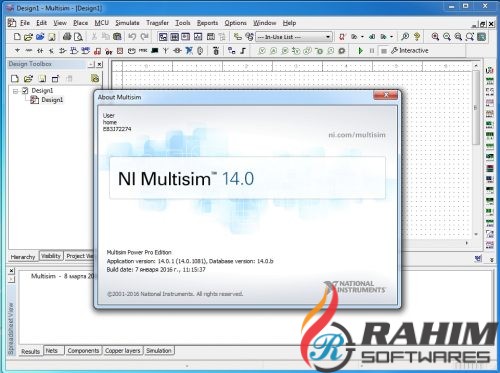 NI Multisim Circuit Design Suite 14 Free Download