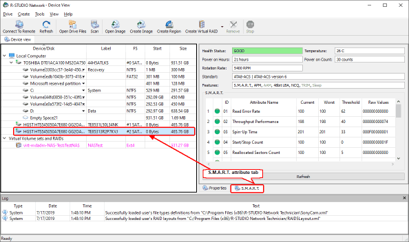 Runtime NAS Data Recovery 4