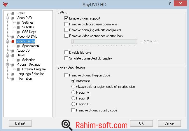 RedFox AnyDVD HD 8 Free Download