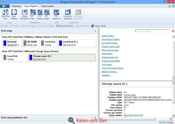 Paragon Virtualization Manager 14 Professional Free Download
