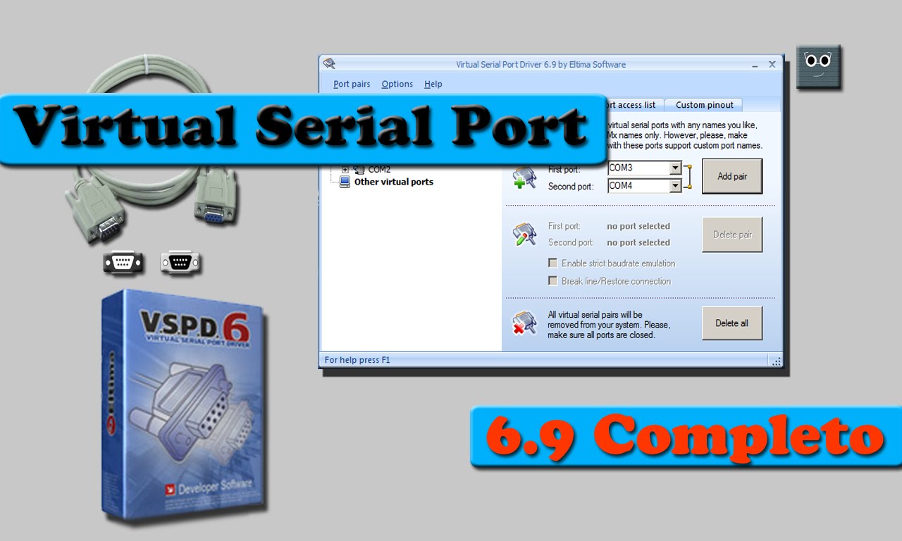 virtual serial ports emulator x64 cracked