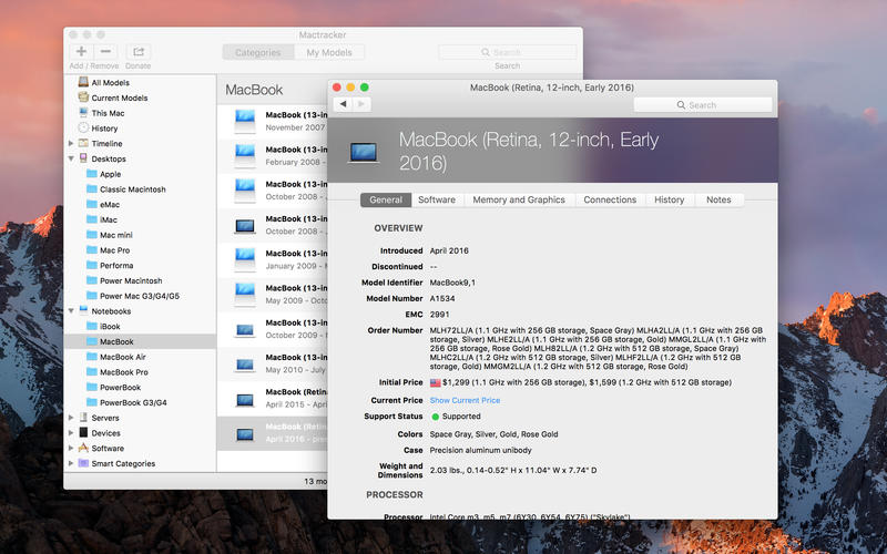 Mactracker 7.6.3 Mac Free Download