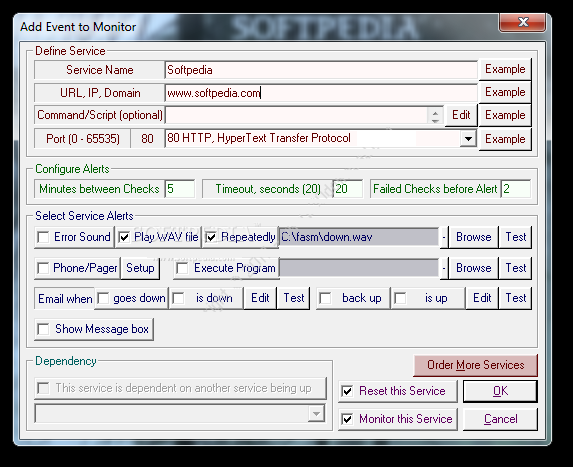 First Alert Service Monitor 17.0 Free Download