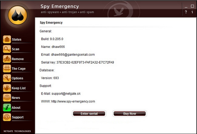 NETGATE Spy Emergency 24.0 Free Download