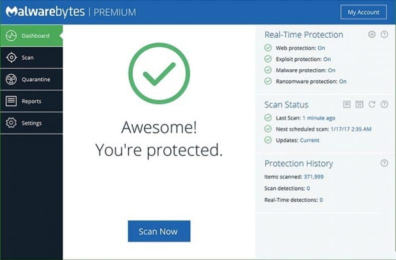 is malwarebytes free 3.12