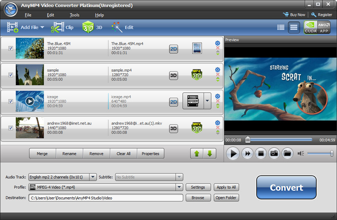 Video Converter Platinum 6.6.27 MAC Free Download