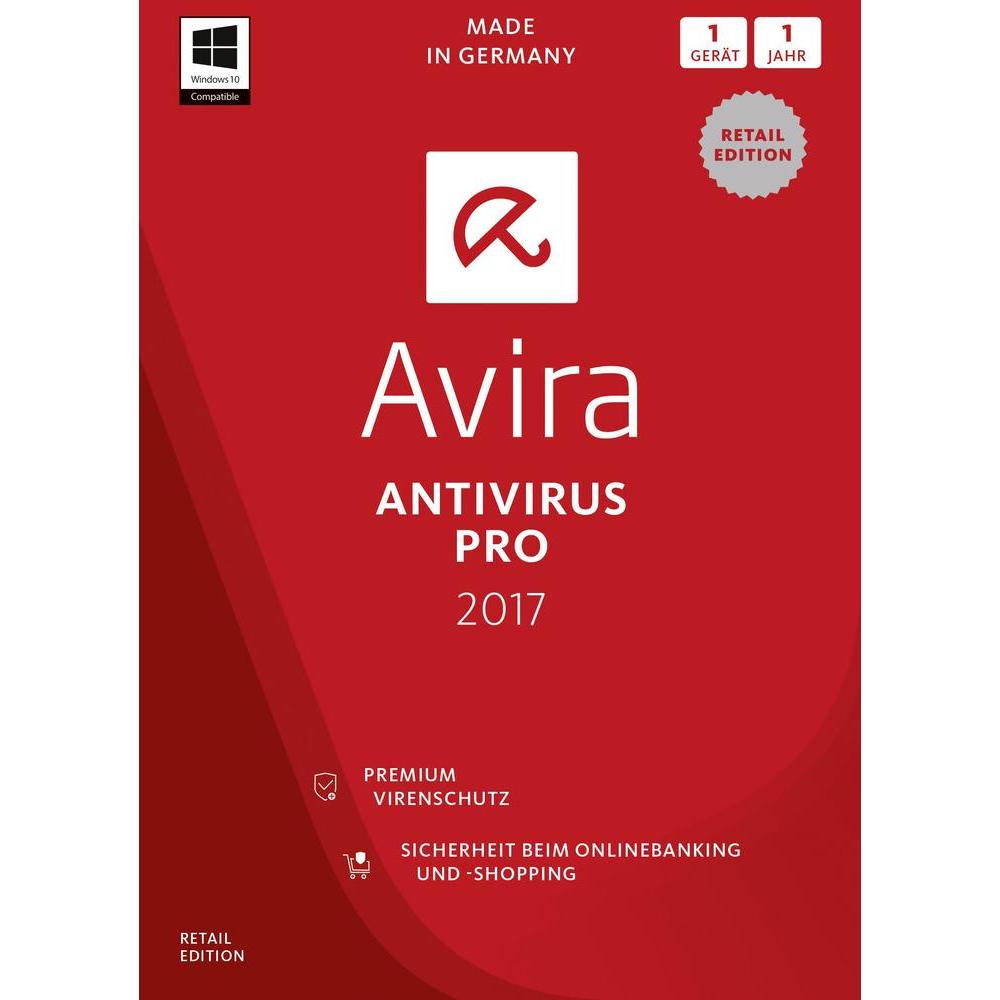 Avira Antivirus Professional 2017 Free Download