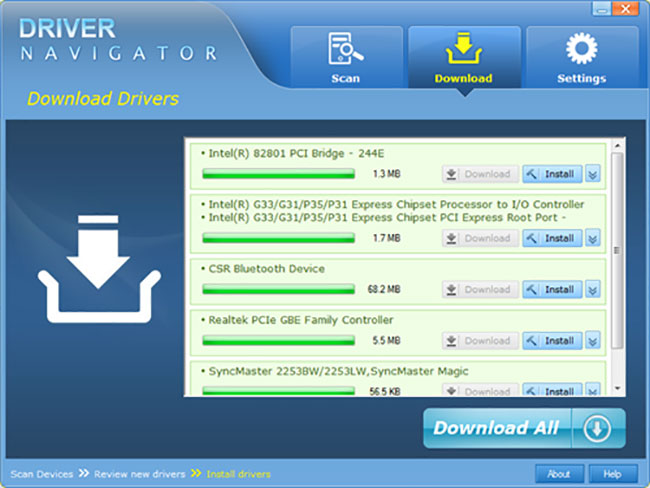 Driver Navigator 3.6.9 Free download