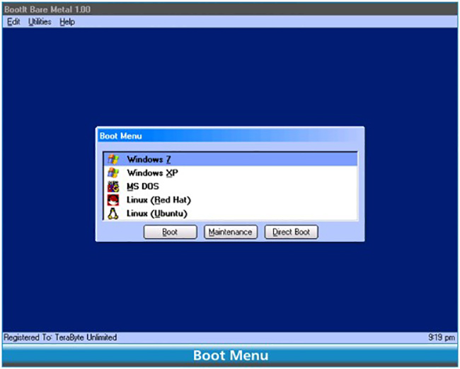 TeraByte Unlimited BootIt Bare Metal 1.89 for ios download free
