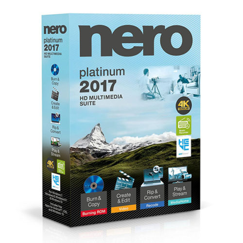 Nero 2017 Platinum 18.0.08500 Free Download