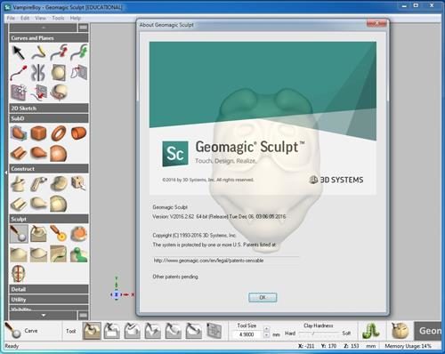 Geomagic Sculpt 2016.2 Free Download