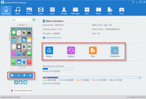 Apowersoft Phone Manager PRO 2.8.8 Free Download