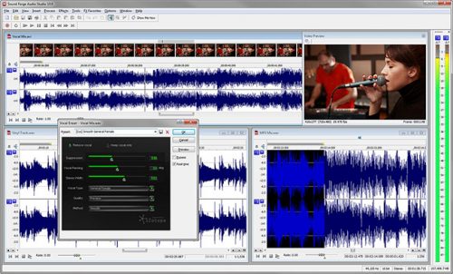 sound forge audio studio 10.0 how to select microphone