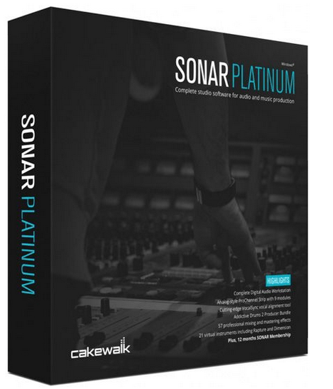Cakewalk SONAR Platinum 23.6.0.21 Free Download