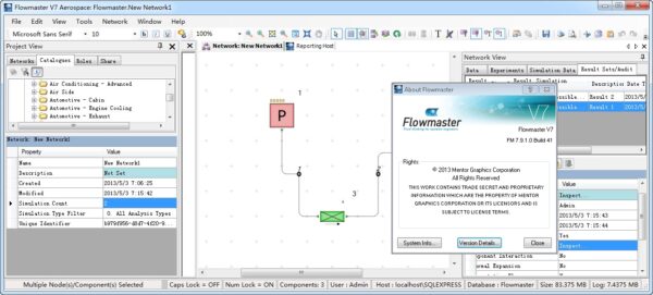 Mentor Graphics FloMASTER 7.9.4 Free Download
