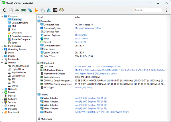 AIDA64 Engineer Edition Portable AIDA64 Engineer Edition Portable