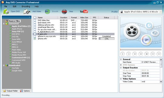 Any DVD Converter Professional 6.1.6 Free Download