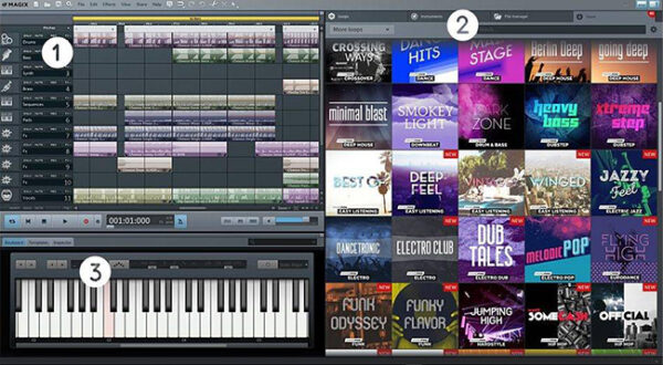 MAGIX Music Maker 2017 Live 24.0.1.34 Free Download