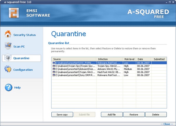 A-Squared Antivirus 4.5.0.27 Free Download