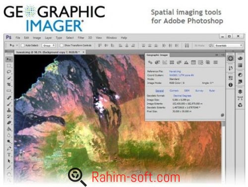Avenza Geographic Imager for Adobe Photoshop 5 Free Download