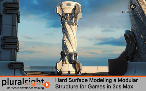 Hard Surface Modeling a Modular Structure for Games in 3ds Max