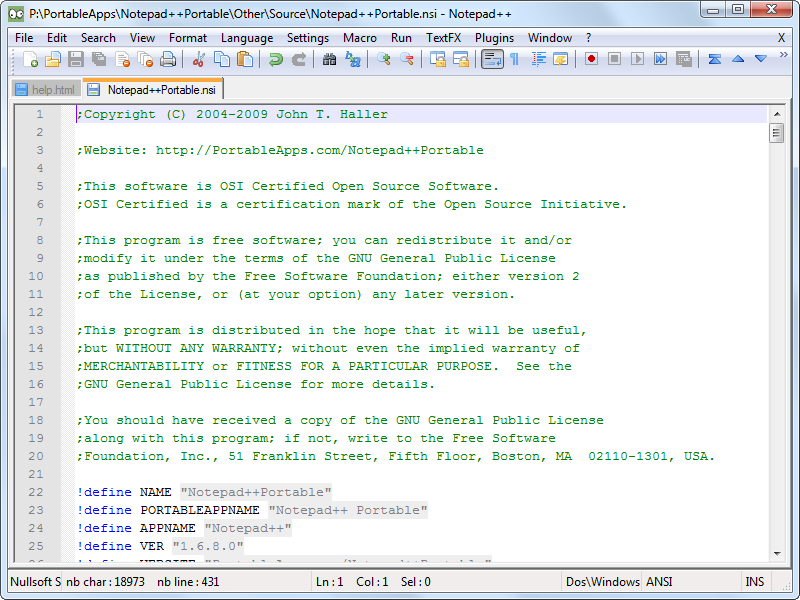 Notepad++ 8.5 Final Portable Free Download - Rahim Soft