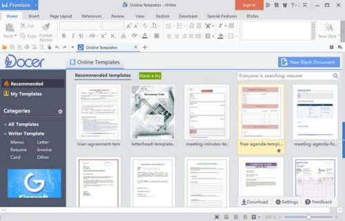 WPS Office 2016 Premium 10.2.0.5808 Portable Free Download