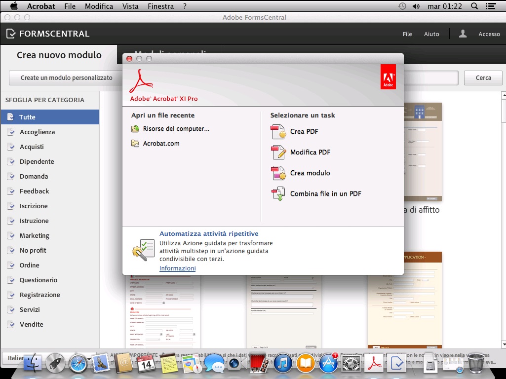 Adobe Acrobat XI Pro 11.0.22 MacOSX Free Download