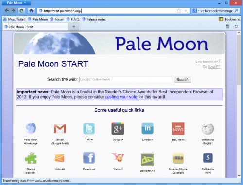 instal the last version for ios Pale Moon 32.2.1