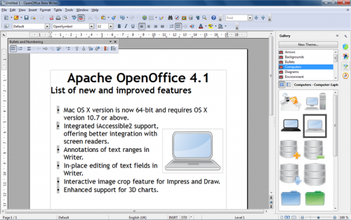 Apache OpenOffice 4.1.2 Free Download