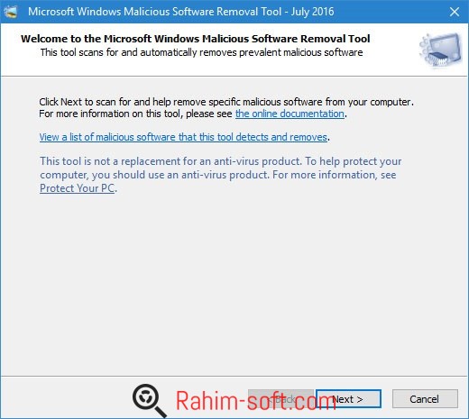 Microsoft Malicious Software Removal Tool 5.119 download the new for ios