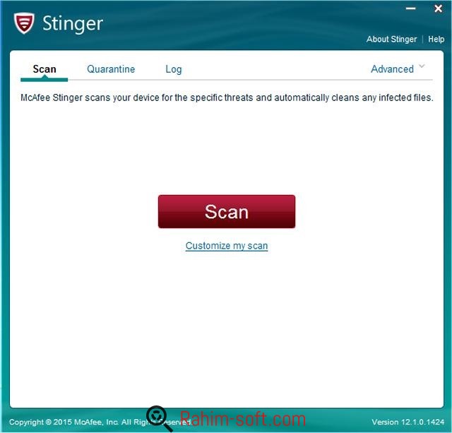 McAfee Stinger 12.1.0.2134 Free Download