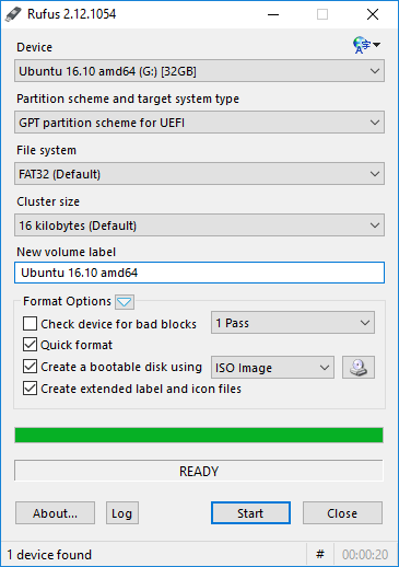 Rufus 2.11 (Create Bootable USB Stick from ISO Image) Free Download