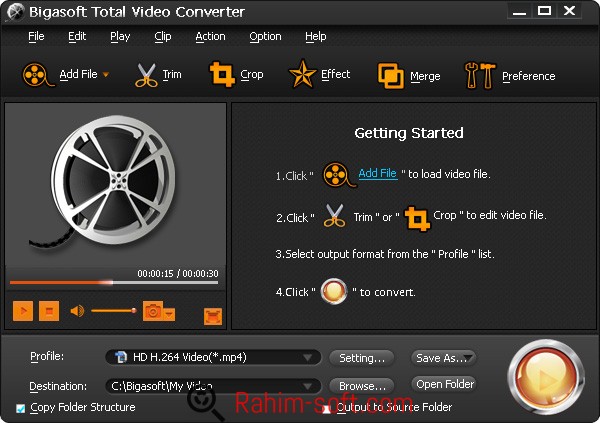 Bigasoft Total Video Converter Free Download