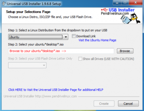 universal usb installer ubuntu not booting nouveau