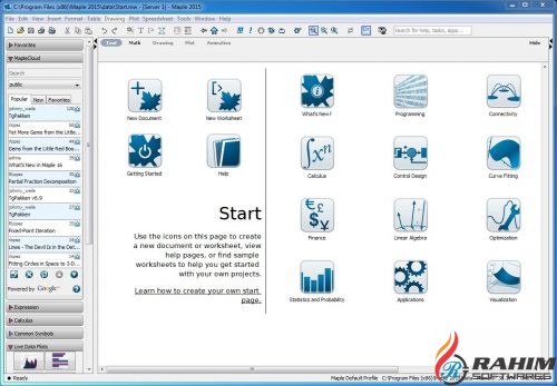 Maplesoft Maple 2015 Free Download