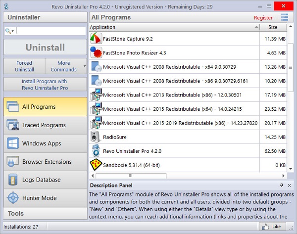 Revo Uninstaller Pro 5.1 Portable for PC