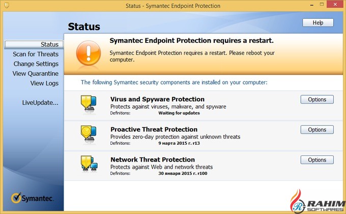 symantec endpoint protection 14 system requirements