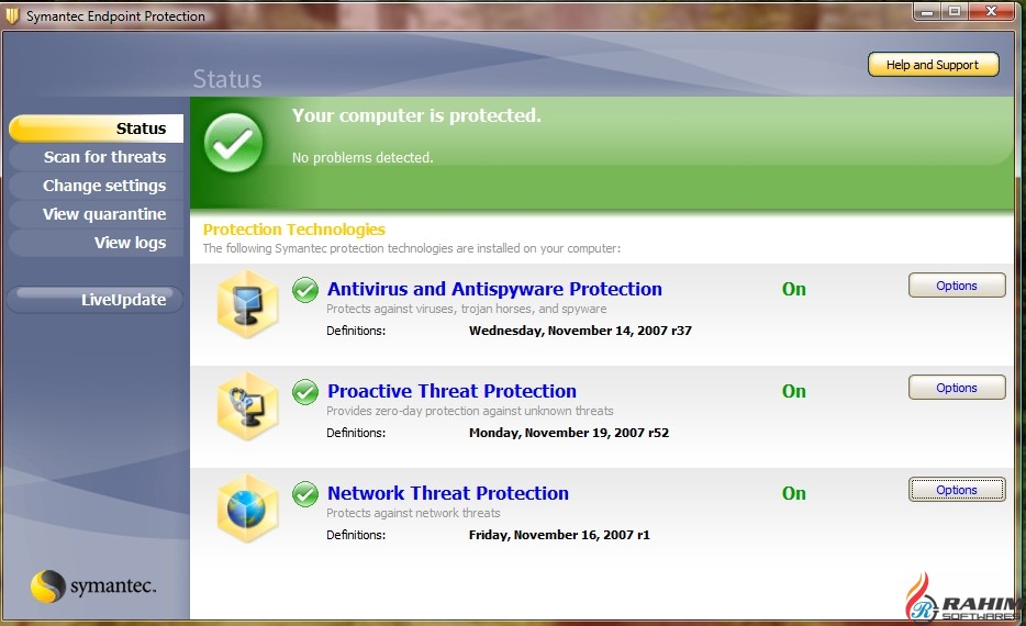symantec endpoint protection cloud run full scan