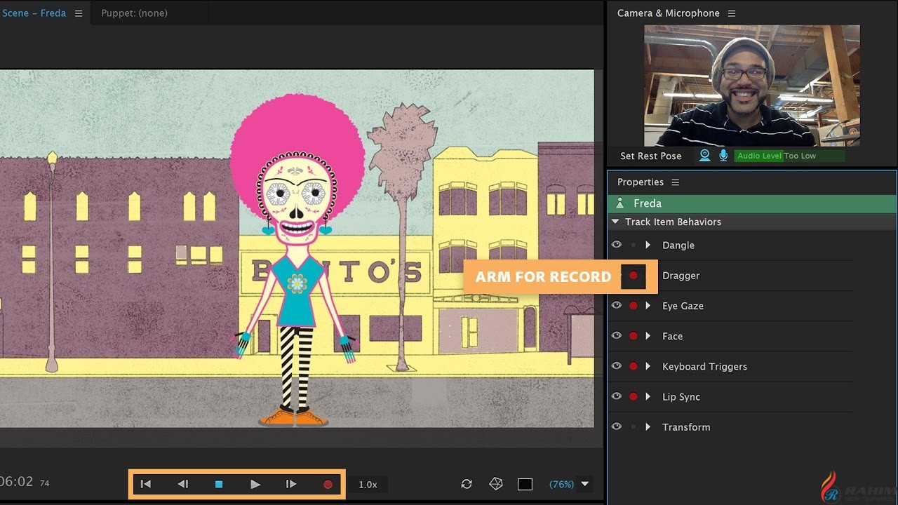 Adobe Character Animator CC 2018 Free Download