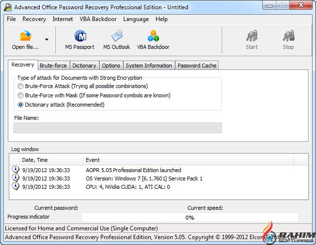 Advanced Office Password Recovery 6.22 Free Download