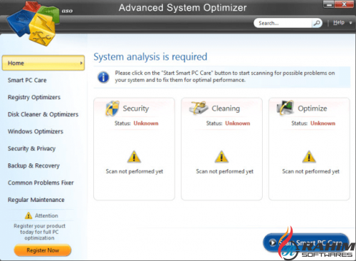 Advanced System Optimizer 3.9 Portable Free Download