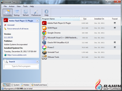 Uninstall Tool 3.5.4 Portable Free Download