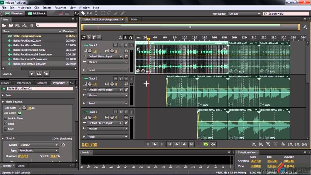 Adobe Audition CC 2018 Free Download