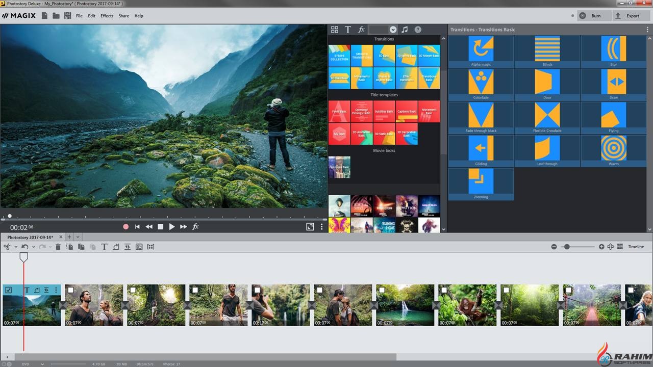 MAGIX Photostory 2018 Deluxe 17 Free Download