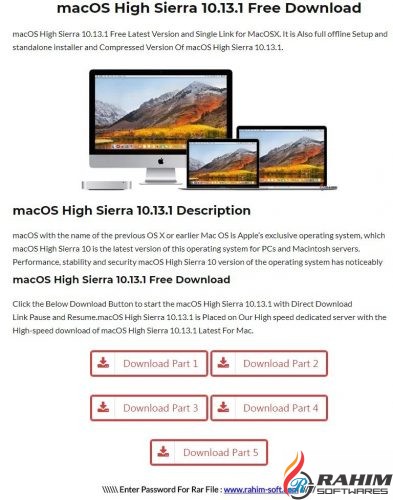 Download High Sierra Dmg Direct Link