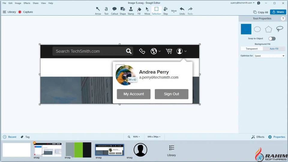 how to use snagit editor on mac