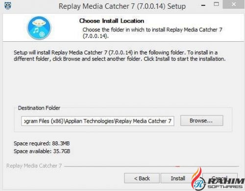replay media catcher 7 program not running